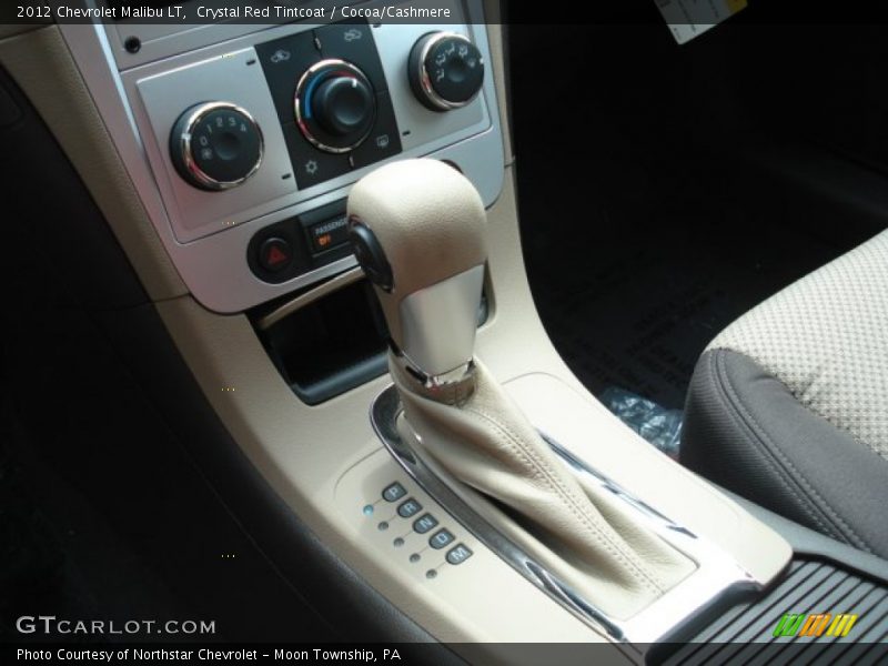 Crystal Red Tintcoat / Cocoa/Cashmere 2012 Chevrolet Malibu LT