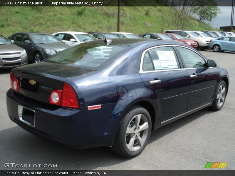 Imperial Blue Metallic / Ebony 2012 Chevrolet Malibu LT