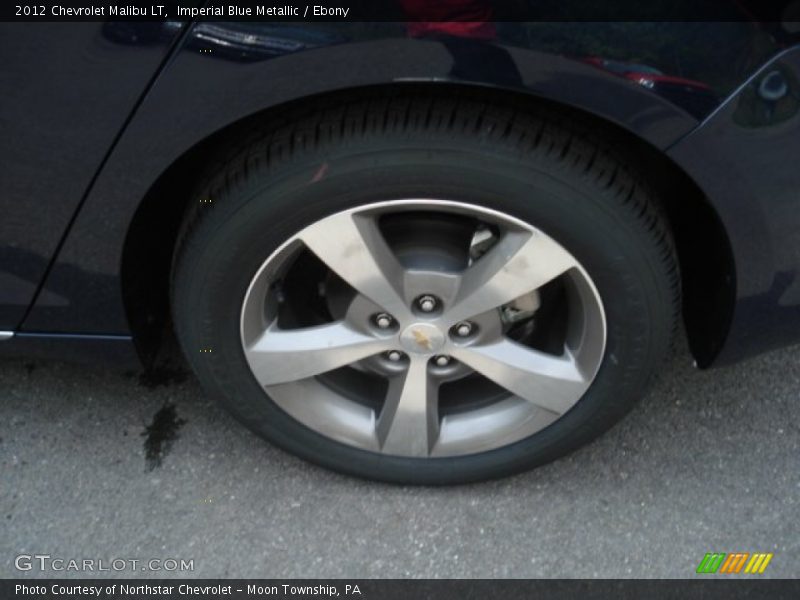 Imperial Blue Metallic / Ebony 2012 Chevrolet Malibu LT