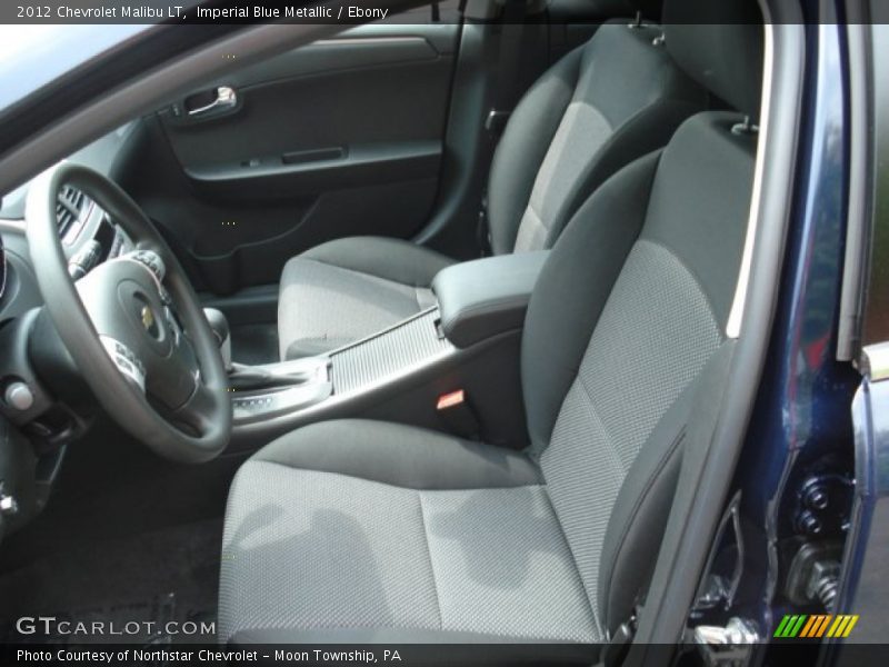 Imperial Blue Metallic / Ebony 2012 Chevrolet Malibu LT