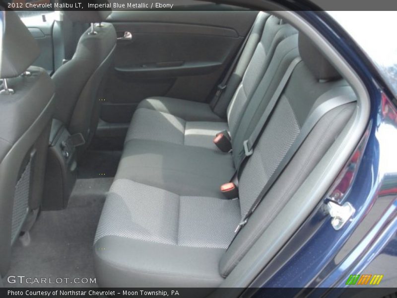Imperial Blue Metallic / Ebony 2012 Chevrolet Malibu LT
