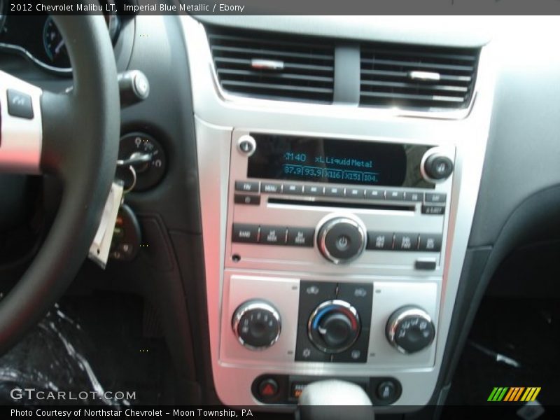 Imperial Blue Metallic / Ebony 2012 Chevrolet Malibu LT