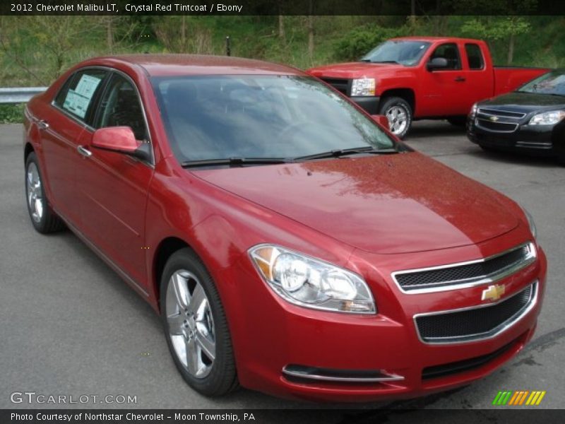 Crystal Red Tintcoat / Ebony 2012 Chevrolet Malibu LT