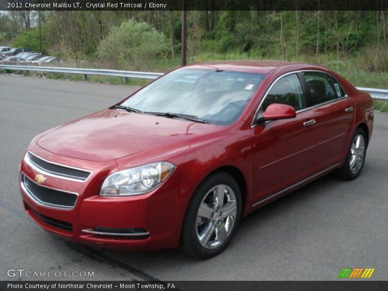 Crystal Red Tintcoat / Ebony 2012 Chevrolet Malibu LT
