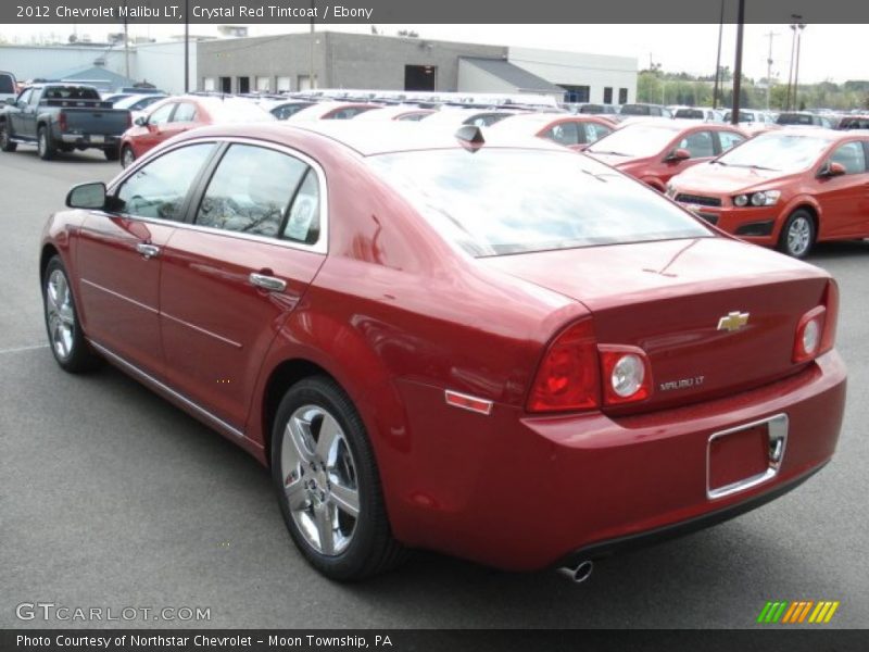 Crystal Red Tintcoat / Ebony 2012 Chevrolet Malibu LT