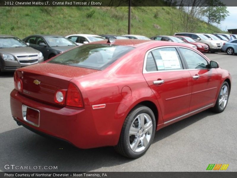 Crystal Red Tintcoat / Ebony 2012 Chevrolet Malibu LT