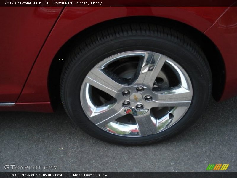 Crystal Red Tintcoat / Ebony 2012 Chevrolet Malibu LT