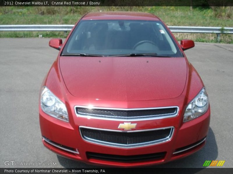 Crystal Red Tintcoat / Ebony 2012 Chevrolet Malibu LT
