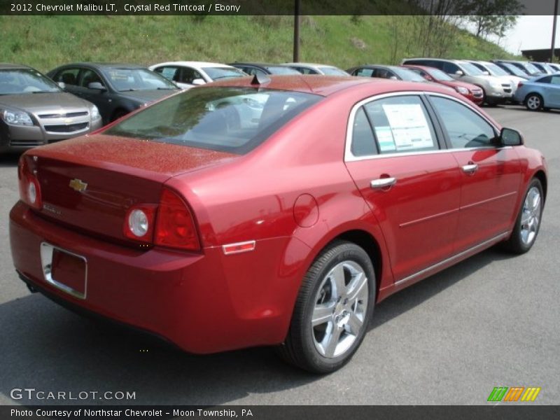 Crystal Red Tintcoat / Ebony 2012 Chevrolet Malibu LT