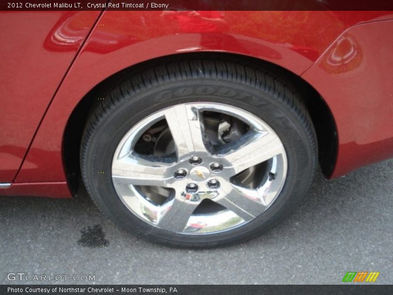 Crystal Red Tintcoat / Ebony 2012 Chevrolet Malibu LT