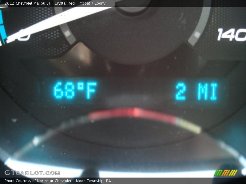 Crystal Red Tintcoat / Ebony 2012 Chevrolet Malibu LT