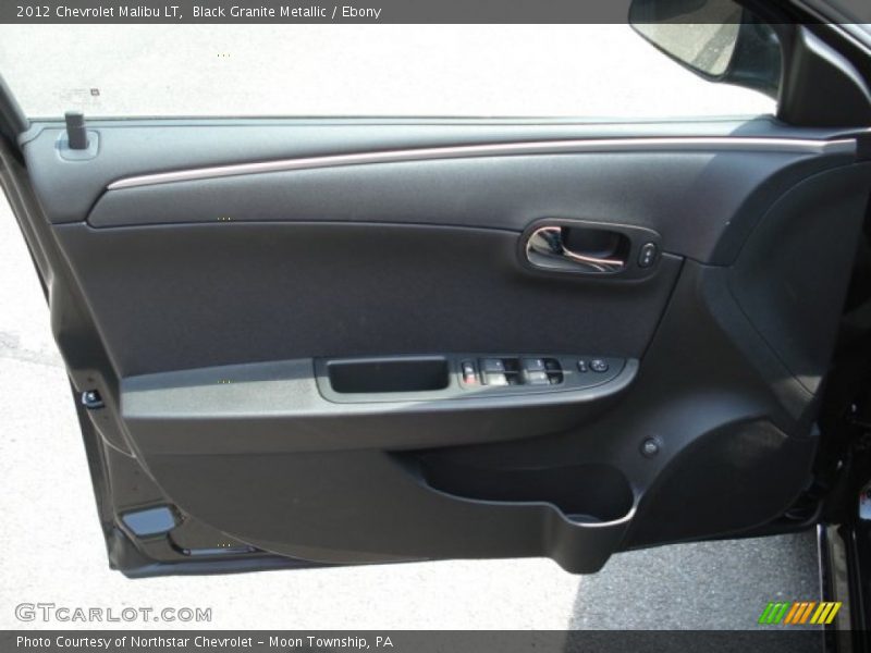 Black Granite Metallic / Ebony 2012 Chevrolet Malibu LT