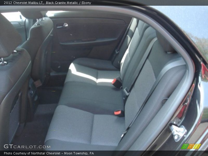 Black Granite Metallic / Ebony 2012 Chevrolet Malibu LT