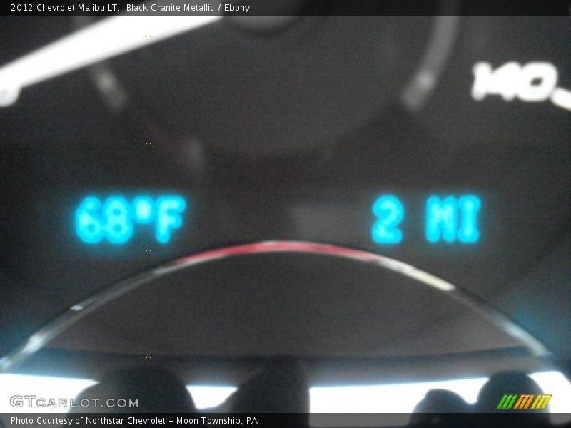 Black Granite Metallic / Ebony 2012 Chevrolet Malibu LT