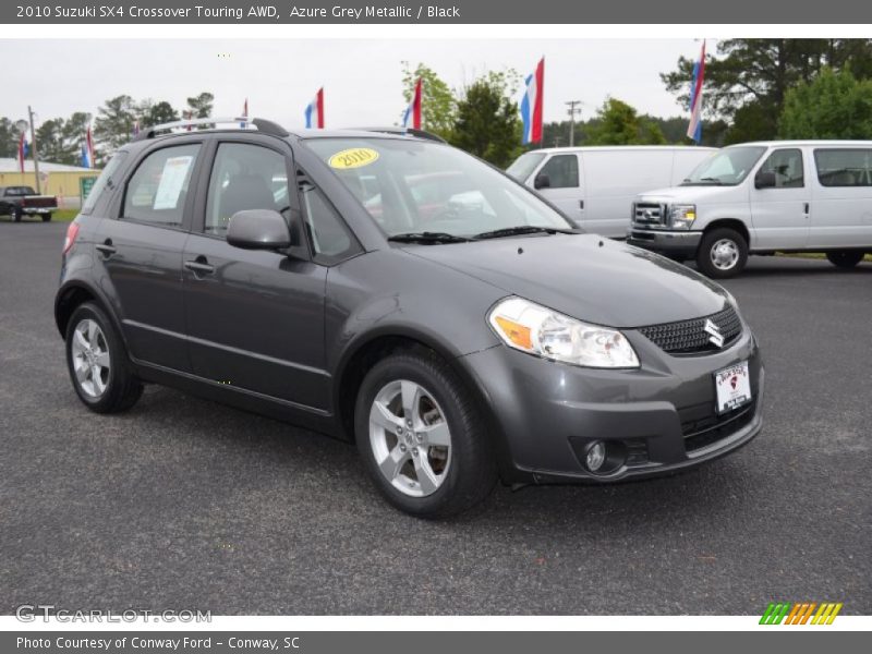 Front 3/4 View of 2010 SX4 Crossover Touring AWD