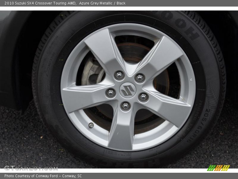  2010 SX4 Crossover Touring AWD Wheel