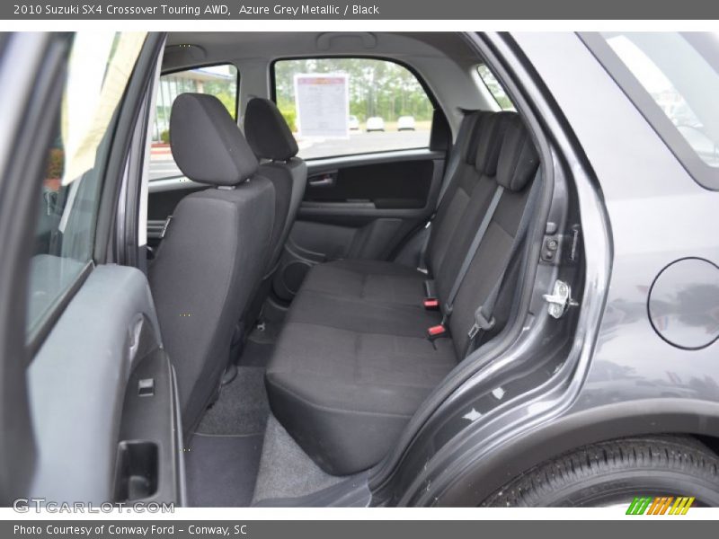Azure Grey Metallic / Black 2010 Suzuki SX4 Crossover Touring AWD