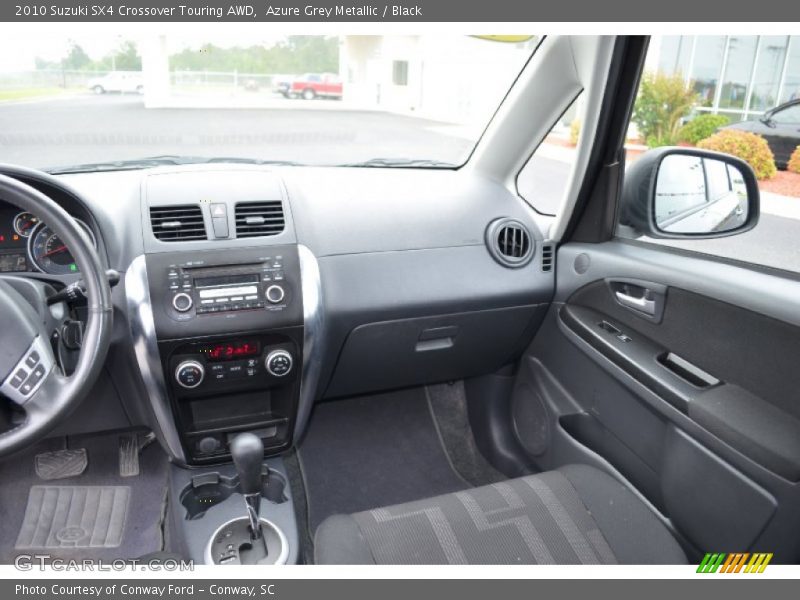 Azure Grey Metallic / Black 2010 Suzuki SX4 Crossover Touring AWD