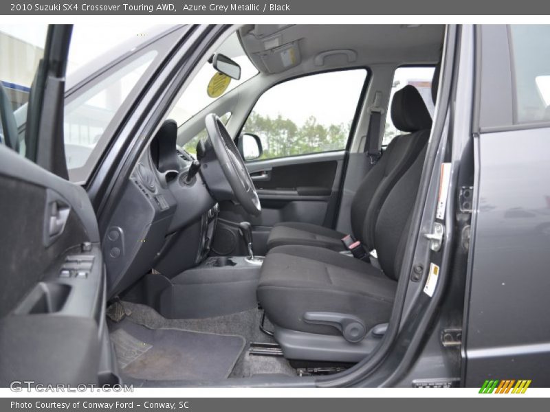  2010 SX4 Crossover Touring AWD Black Interior