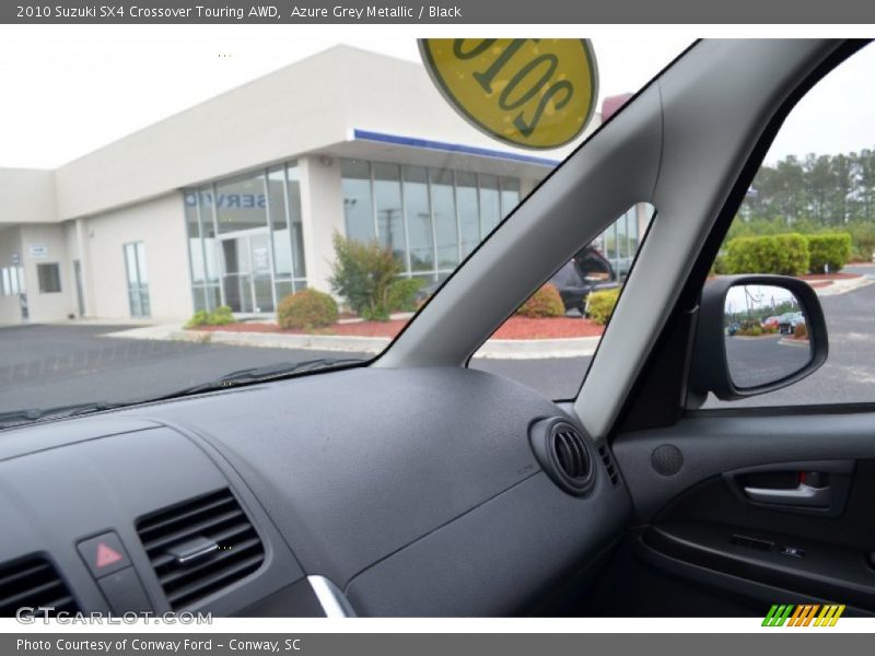 Azure Grey Metallic / Black 2010 Suzuki SX4 Crossover Touring AWD