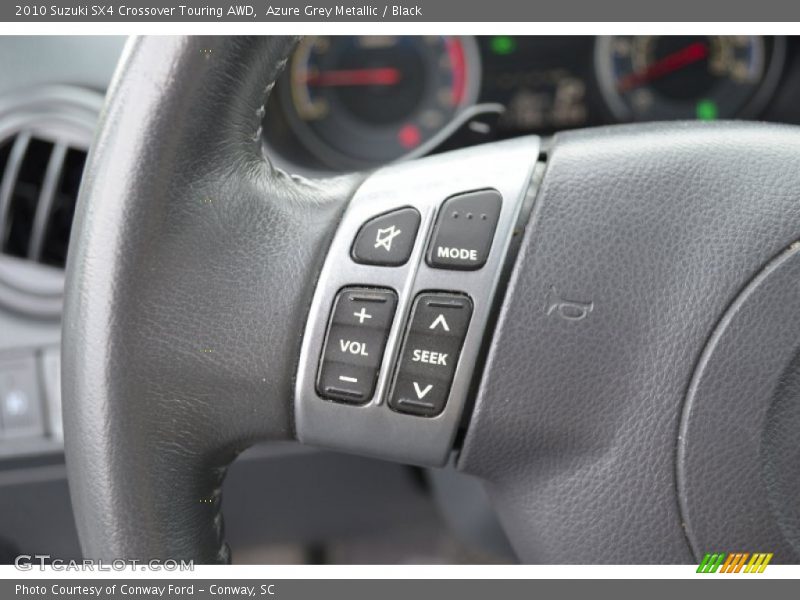 Controls of 2010 SX4 Crossover Touring AWD
