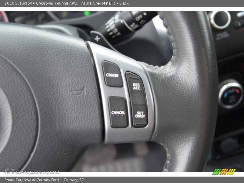 Controls of 2010 SX4 Crossover Touring AWD