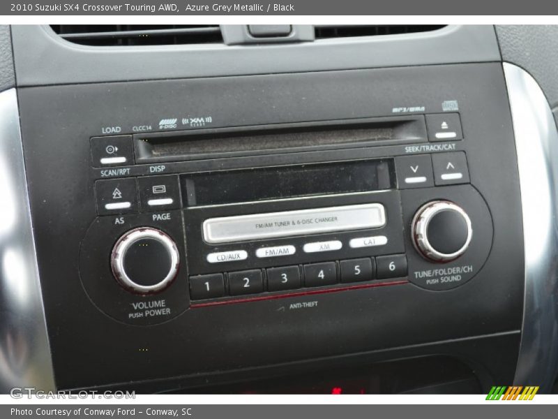 Audio System of 2010 SX4 Crossover Touring AWD