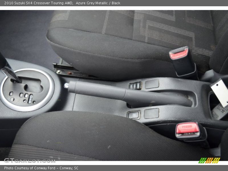 Azure Grey Metallic / Black 2010 Suzuki SX4 Crossover Touring AWD