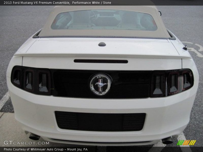  2013 Mustang V6 Premium Convertible Performance White