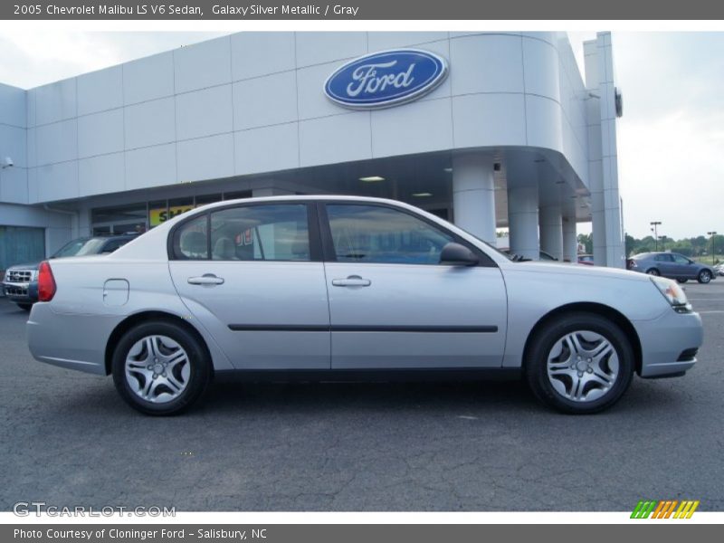 Galaxy Silver Metallic / Gray 2005 Chevrolet Malibu LS V6 Sedan