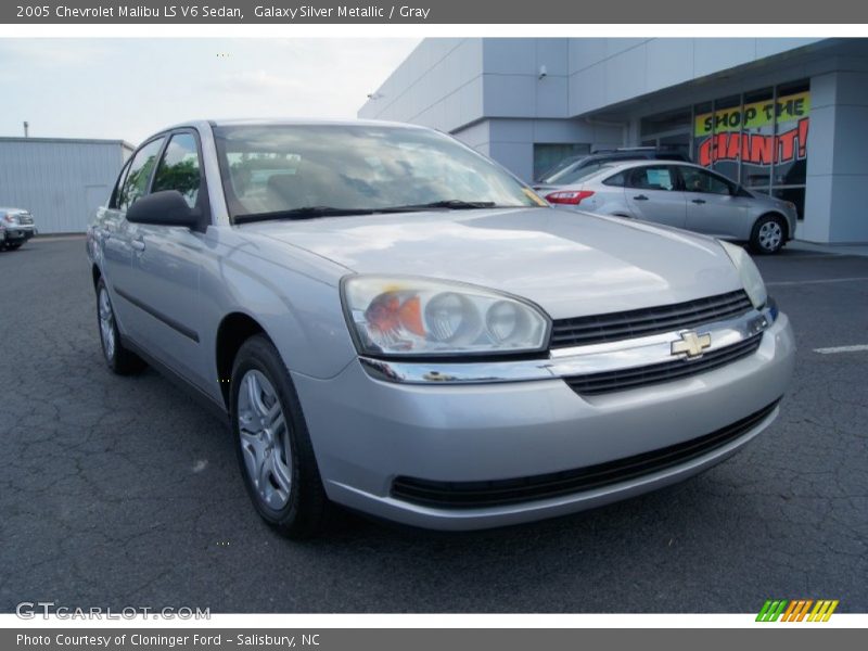 Galaxy Silver Metallic / Gray 2005 Chevrolet Malibu LS V6 Sedan