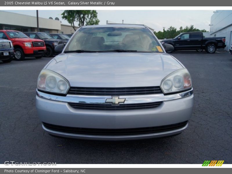 Galaxy Silver Metallic / Gray 2005 Chevrolet Malibu LS V6 Sedan