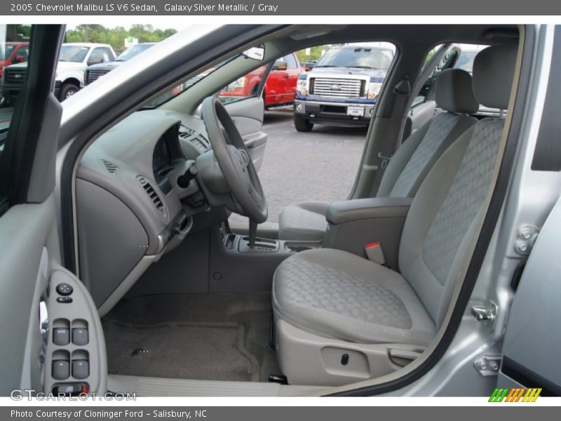Galaxy Silver Metallic / Gray 2005 Chevrolet Malibu LS V6 Sedan