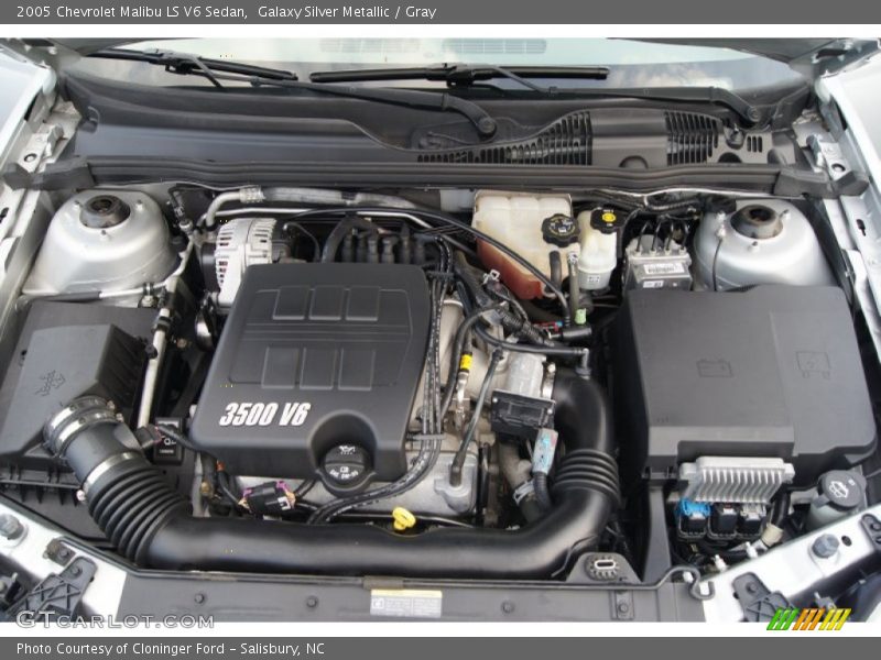 Galaxy Silver Metallic / Gray 2005 Chevrolet Malibu LS V6 Sedan