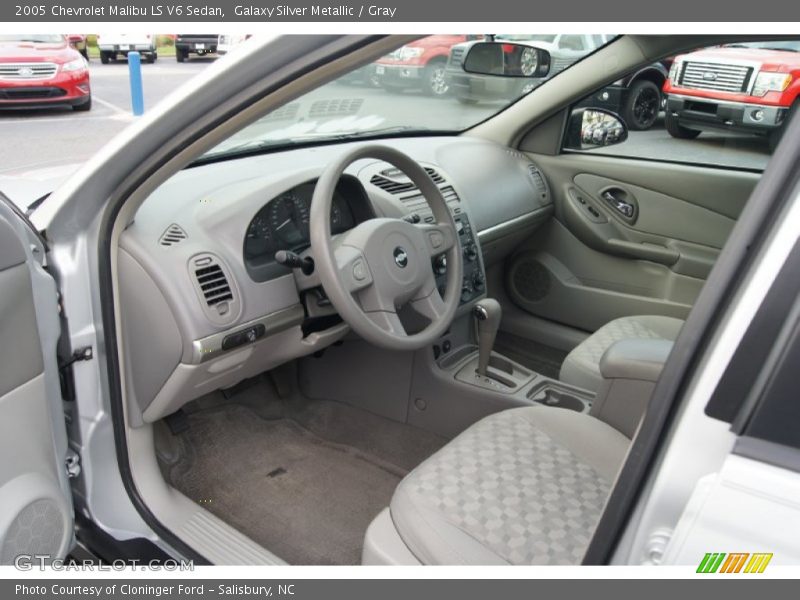 Galaxy Silver Metallic / Gray 2005 Chevrolet Malibu LS V6 Sedan