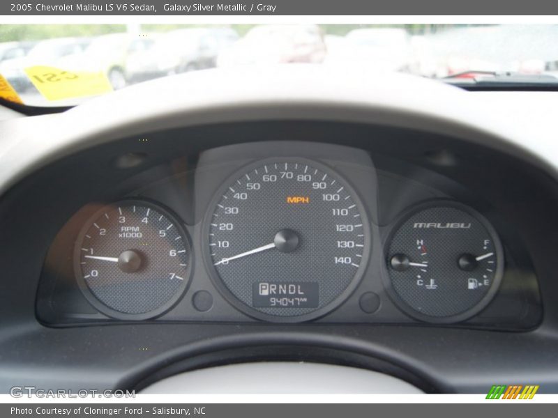 Galaxy Silver Metallic / Gray 2005 Chevrolet Malibu LS V6 Sedan