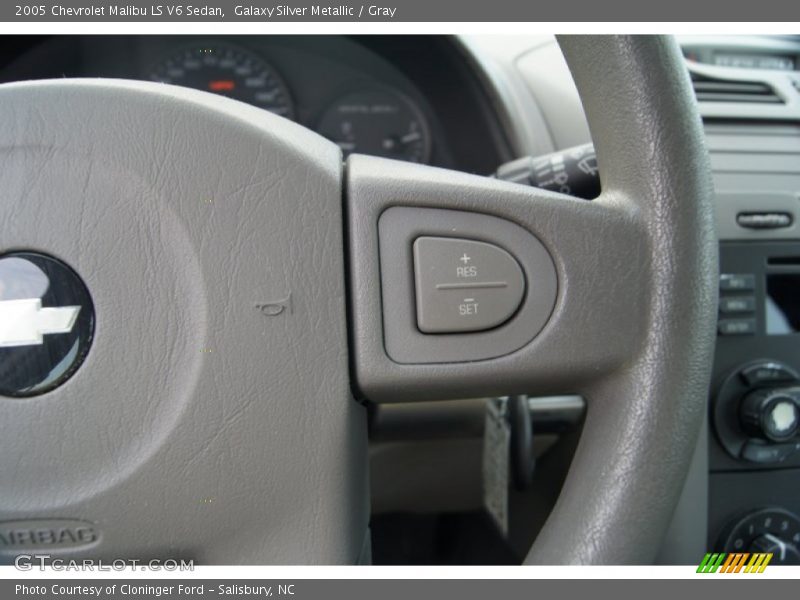 Galaxy Silver Metallic / Gray 2005 Chevrolet Malibu LS V6 Sedan