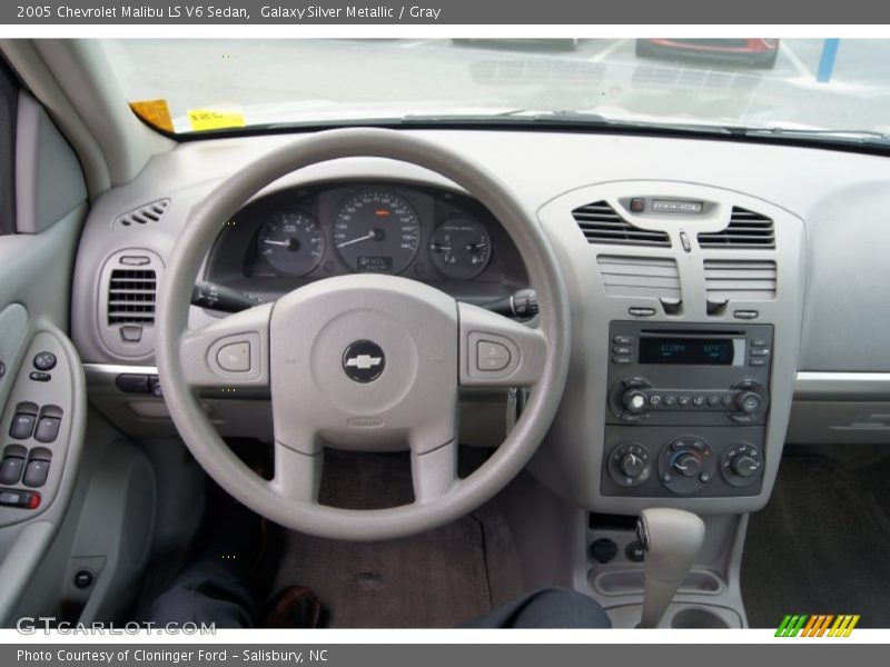 Galaxy Silver Metallic / Gray 2005 Chevrolet Malibu LS V6 Sedan