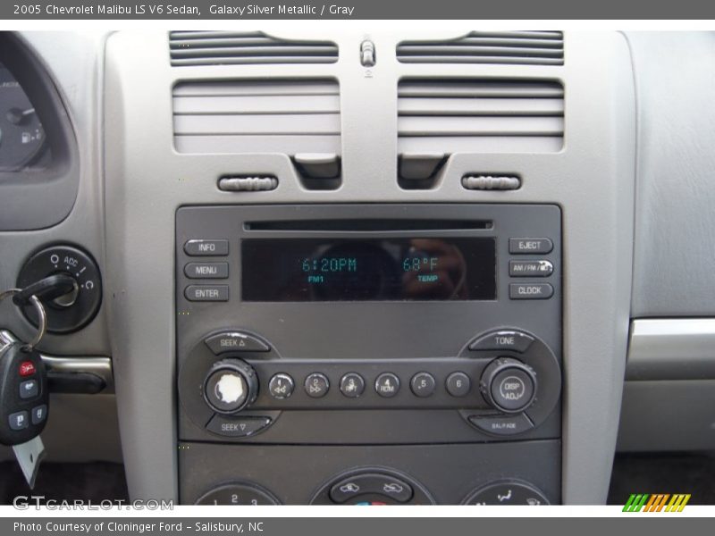 Galaxy Silver Metallic / Gray 2005 Chevrolet Malibu LS V6 Sedan