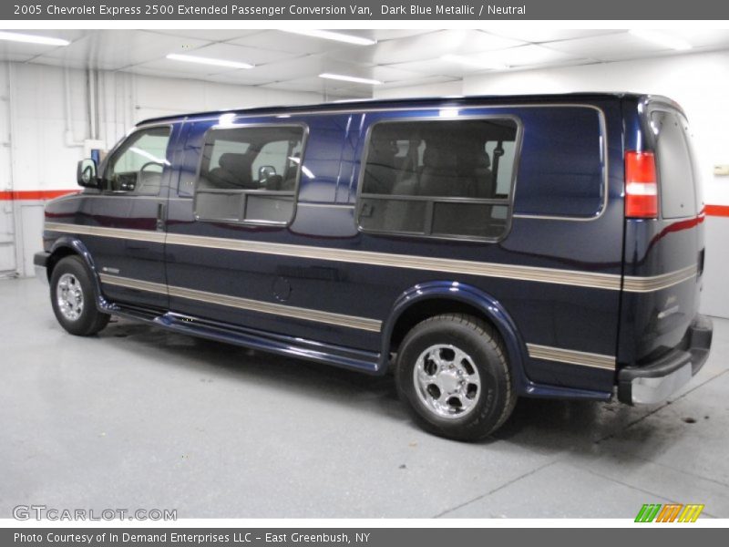  2005 Express 2500 Extended Passenger Conversion Van Dark Blue Metallic