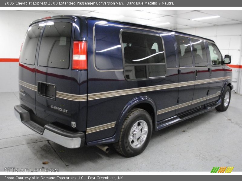  2005 Express 2500 Extended Passenger Conversion Van Dark Blue Metallic