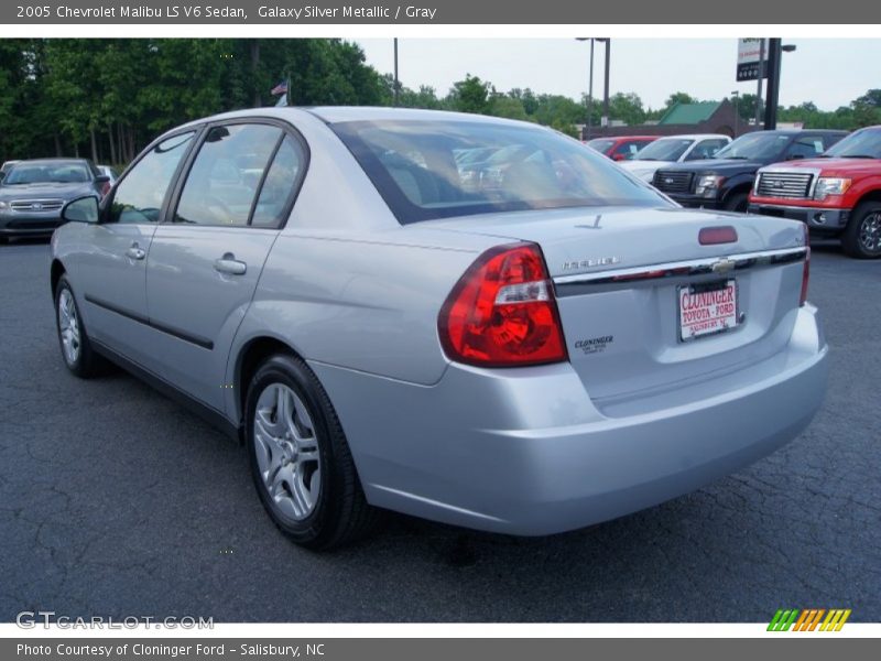 Galaxy Silver Metallic / Gray 2005 Chevrolet Malibu LS V6 Sedan