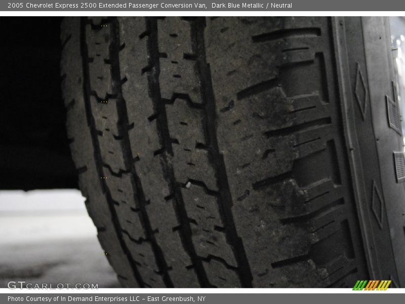 Dark Blue Metallic / Neutral 2005 Chevrolet Express 2500 Extended Passenger Conversion Van