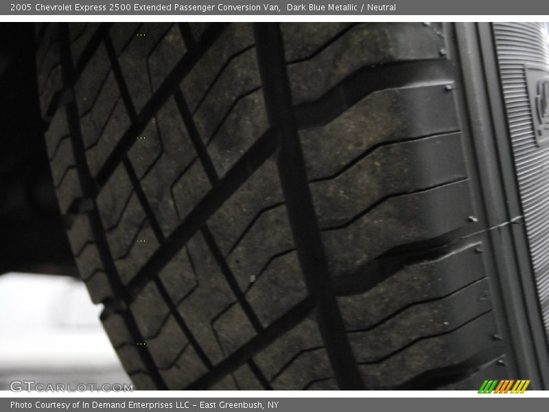 Dark Blue Metallic / Neutral 2005 Chevrolet Express 2500 Extended Passenger Conversion Van