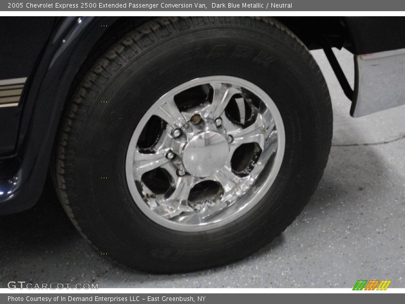 Dark Blue Metallic / Neutral 2005 Chevrolet Express 2500 Extended Passenger Conversion Van