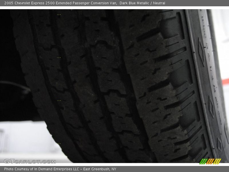 Dark Blue Metallic / Neutral 2005 Chevrolet Express 2500 Extended Passenger Conversion Van