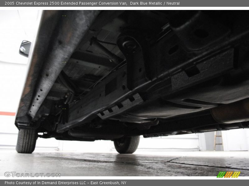 Dark Blue Metallic / Neutral 2005 Chevrolet Express 2500 Extended Passenger Conversion Van