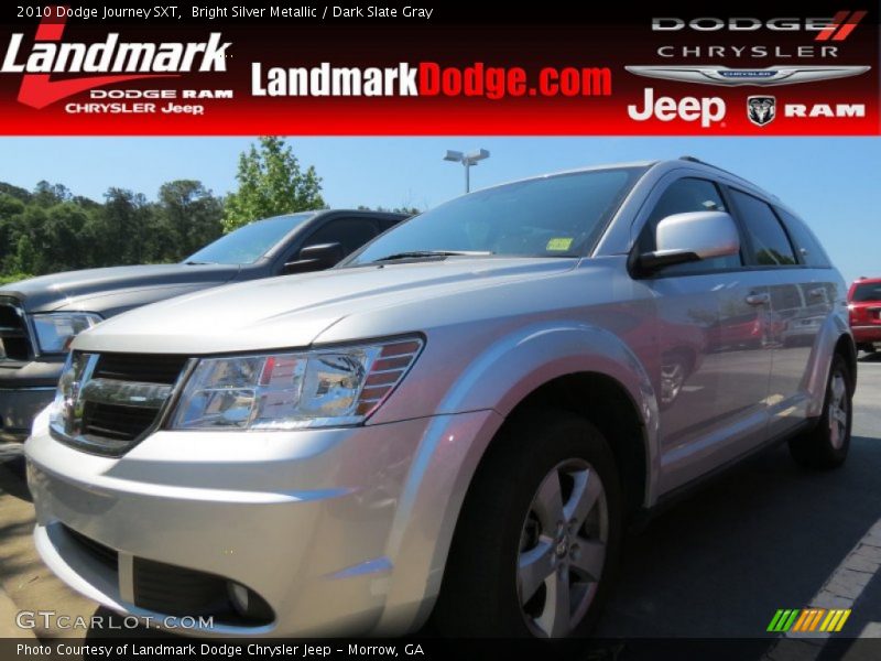 Bright Silver Metallic / Dark Slate Gray 2010 Dodge Journey SXT