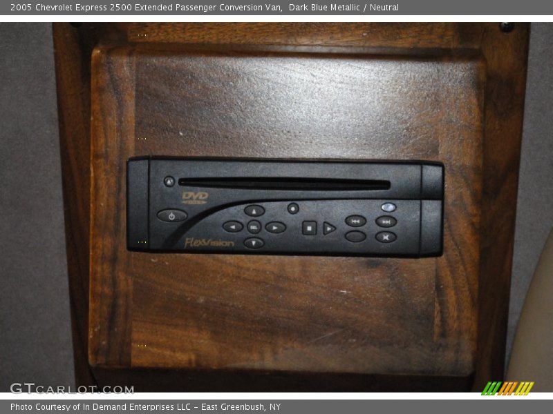 Dark Blue Metallic / Neutral 2005 Chevrolet Express 2500 Extended Passenger Conversion Van