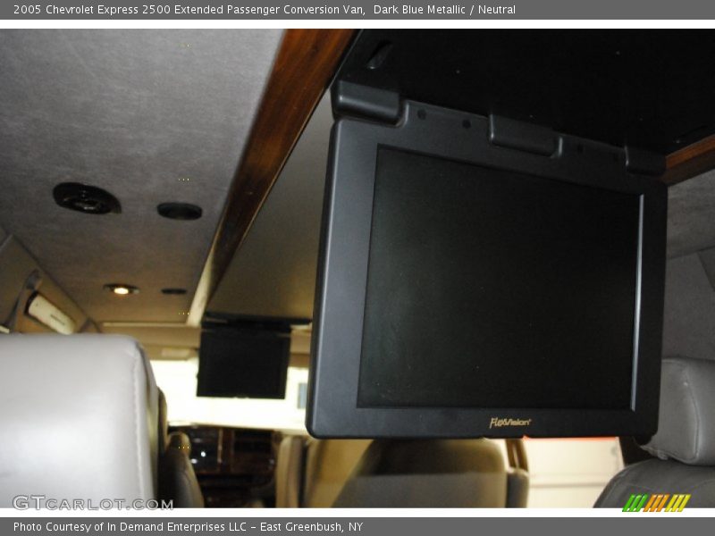 Dark Blue Metallic / Neutral 2005 Chevrolet Express 2500 Extended Passenger Conversion Van